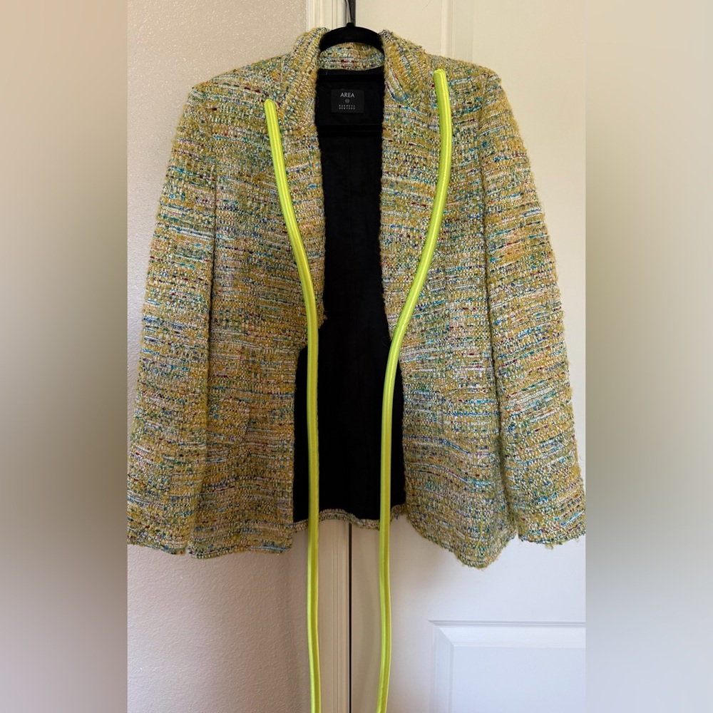 Area Women's Multicolor Tweed Jacket